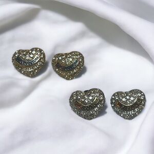 Y2K Juicy Couture Heart Earrings